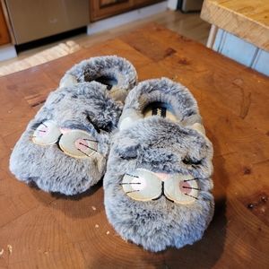 Lands End Toddler Bunny Slippers size 10